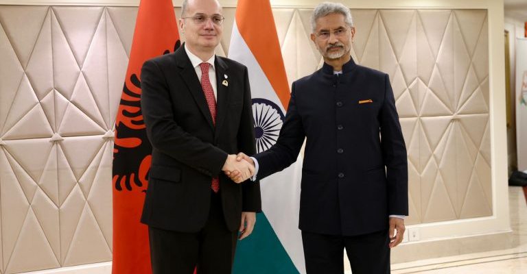 India, Minister Hasani meets his counterpart Jaishankar: Focus on deepening economic relations between Albania and India